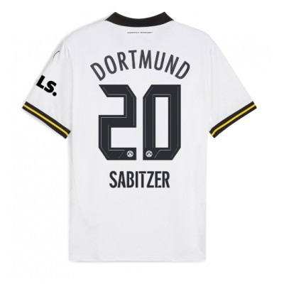 Fotbalové Dres Borussia Dortmund Marcel Sabitzer #20 Alternativní 2024-25 Krátký Rukáv Fotbalové Dres Borussia Dortmund Marcel Sabitzer #20 Alternativní 2024-25 Krátký Rukáv